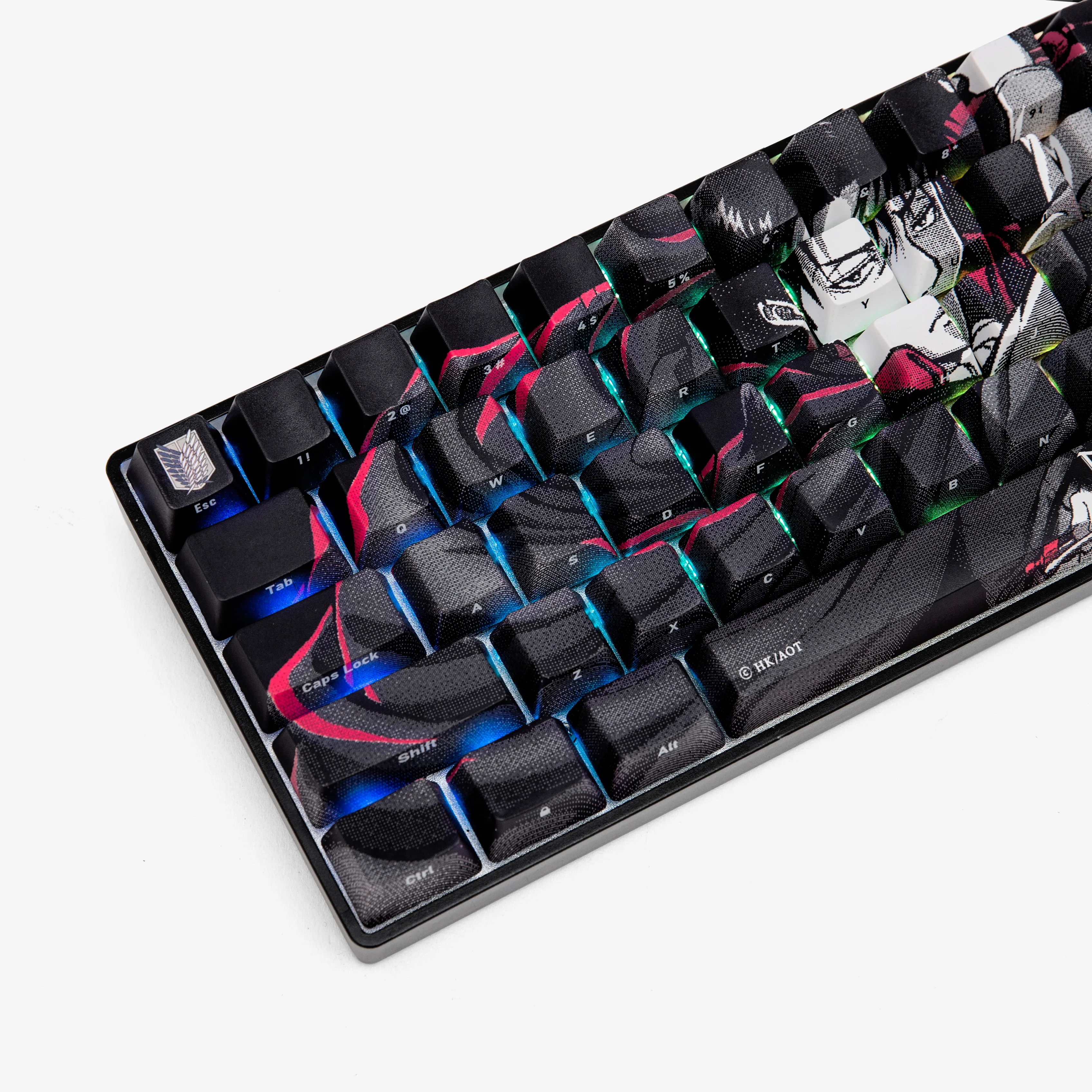 Attack on Titan x Higround Levi Keyboard - Image 3