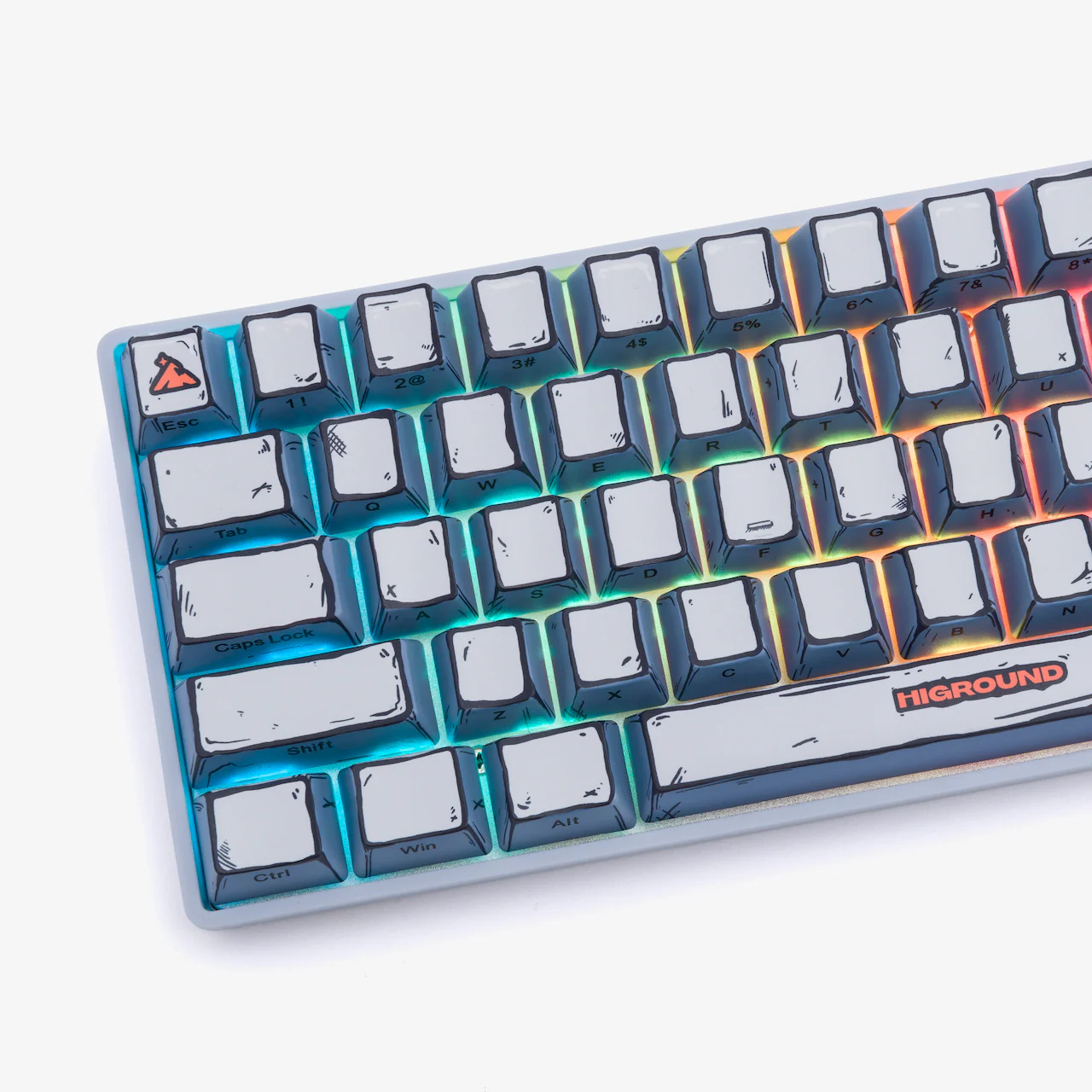 CELSHADE 68 Keycaps Set - GRAY - Image 3