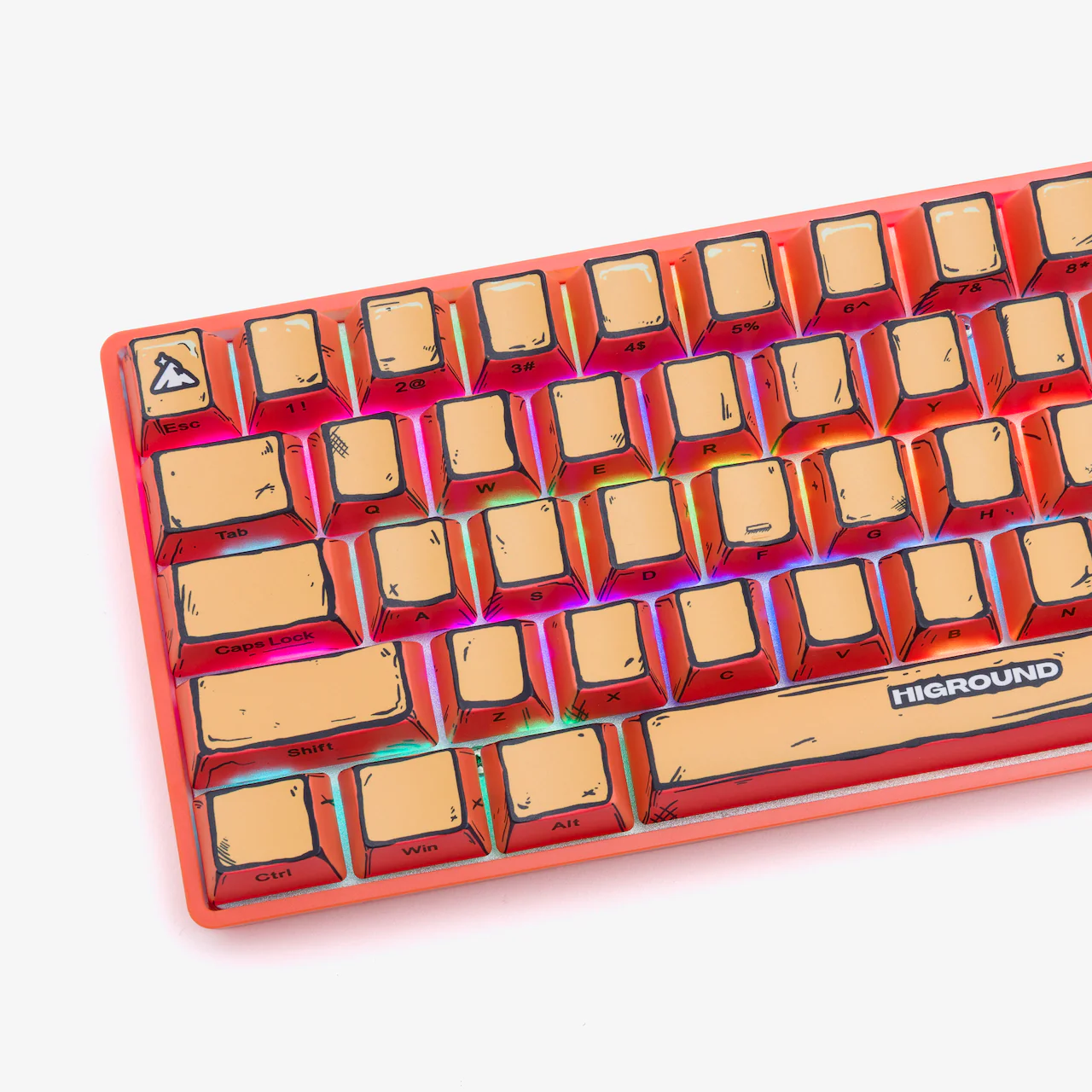 CELSHADE 68 Keycaps Set - ORANGE - Image 3