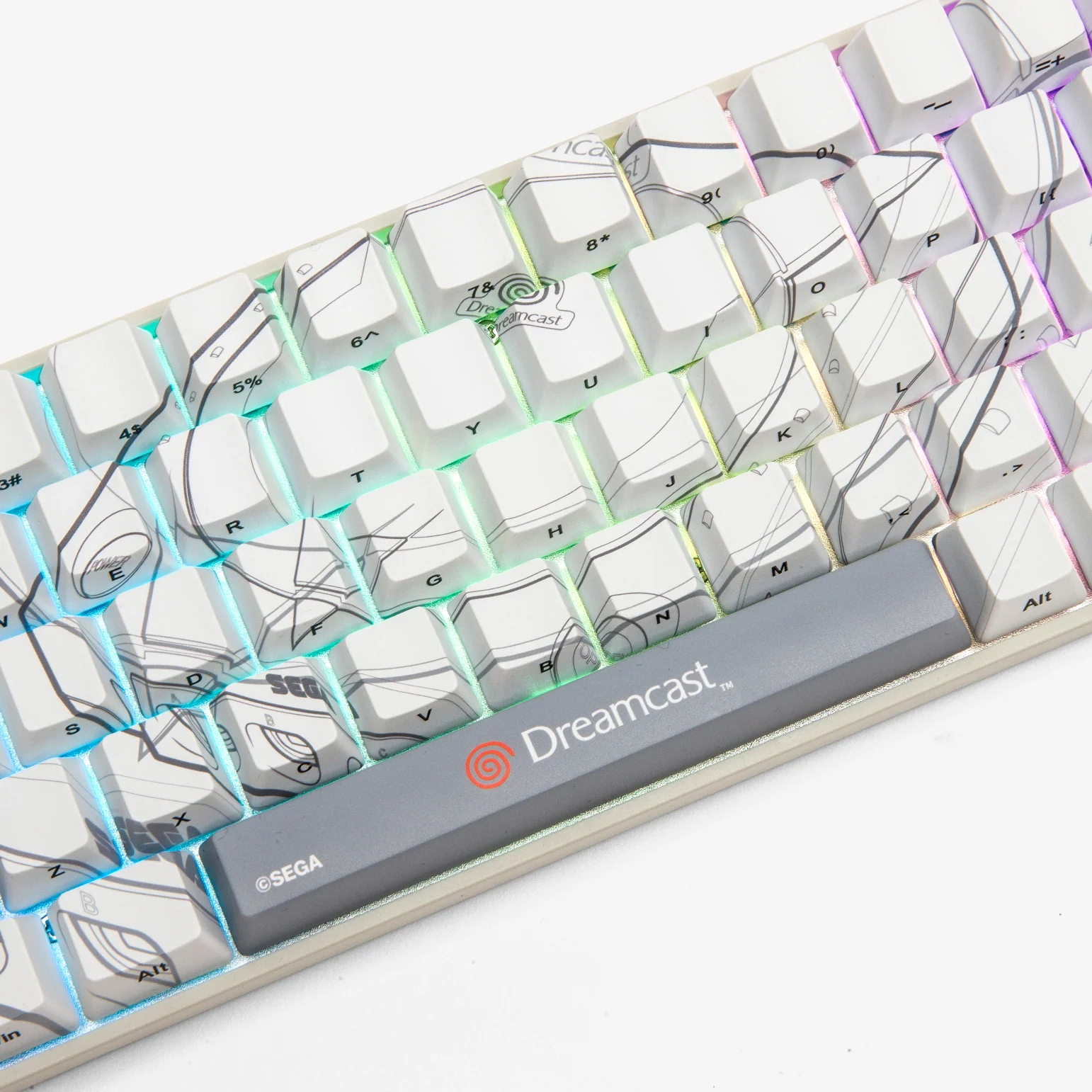 Sonic x Higround Dreamcast Keyboard - Image 4