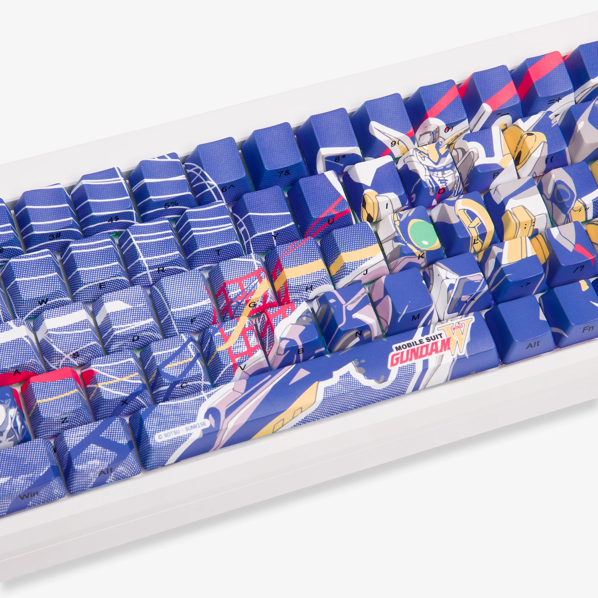Gundam 68 Keycaps Set - 01W - Image 4