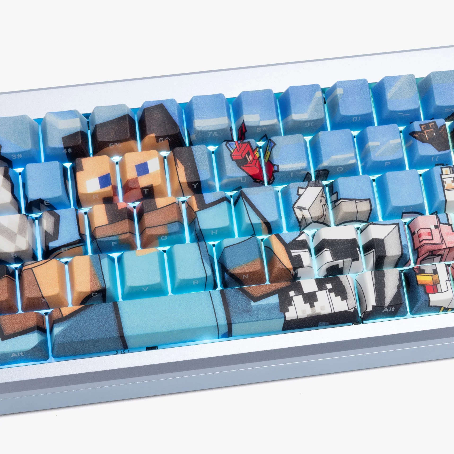 HG x Minecraft Summit 65 Keyboard - Steve & Animals - Image 4