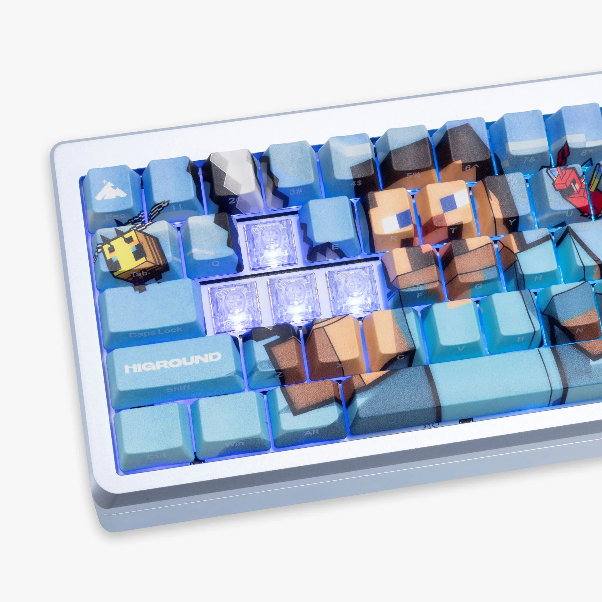 HG x Minecraft Summit 65 Keyboard - Steve & Animals - Image 6