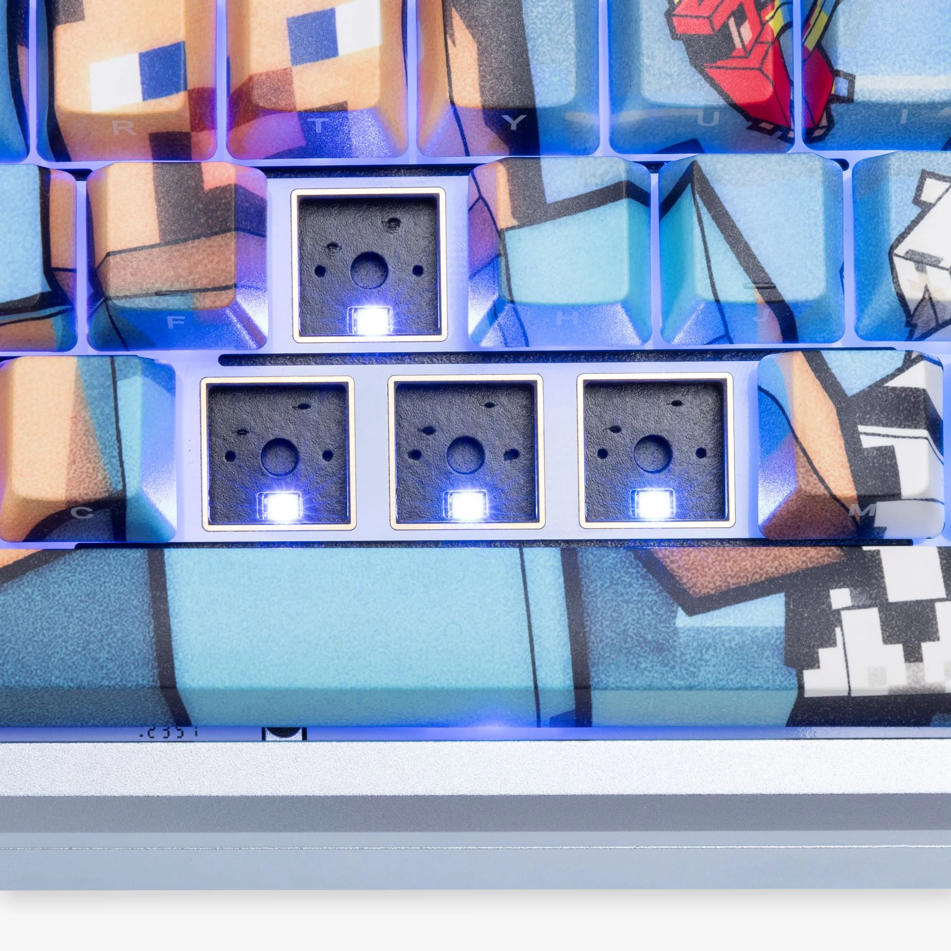 HG x Minecraft Summit 65 Keyboard - Steve & Animals - Image 7