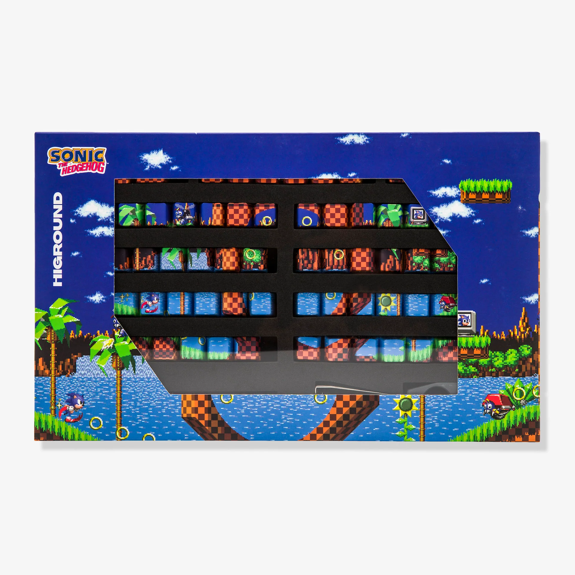 Sonic x Higround Green Hill Zone 68 Keycap set - 65% Size - Image 6